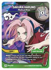Mythos Naruto Konoha Shido 1st Edition : Sakura Haruno Medical Ninja 109 RARE by Fabio’s Black Box on MYNTED