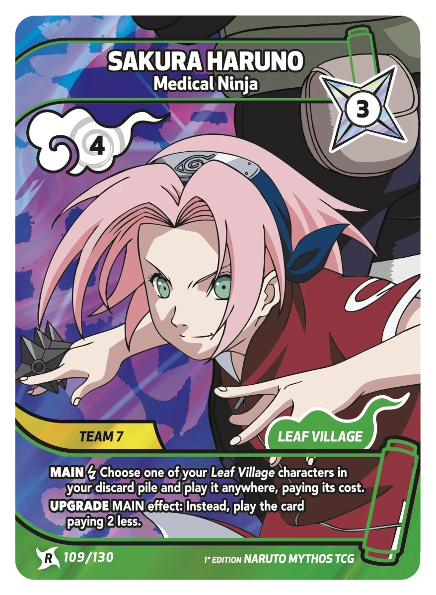 Mythos Naruto Konoha Shido 1st Edition : Sakura Haruno Medical Ninja 109 RARE by Fabio’s Black Box on MYNTED