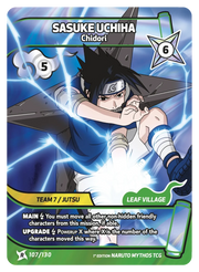 Mythos Naruto Konoha Shido 1st Edition : Sasuke Uchiha Chidori 107 RARE by Fabio’s Black Box on MYNTED