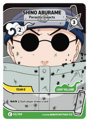Mythos Naruto Konoha Shido 1st Edition : Shino Aburame Parasitic Insects 032C-Holo by Fabio’s Black Box on MYNTED