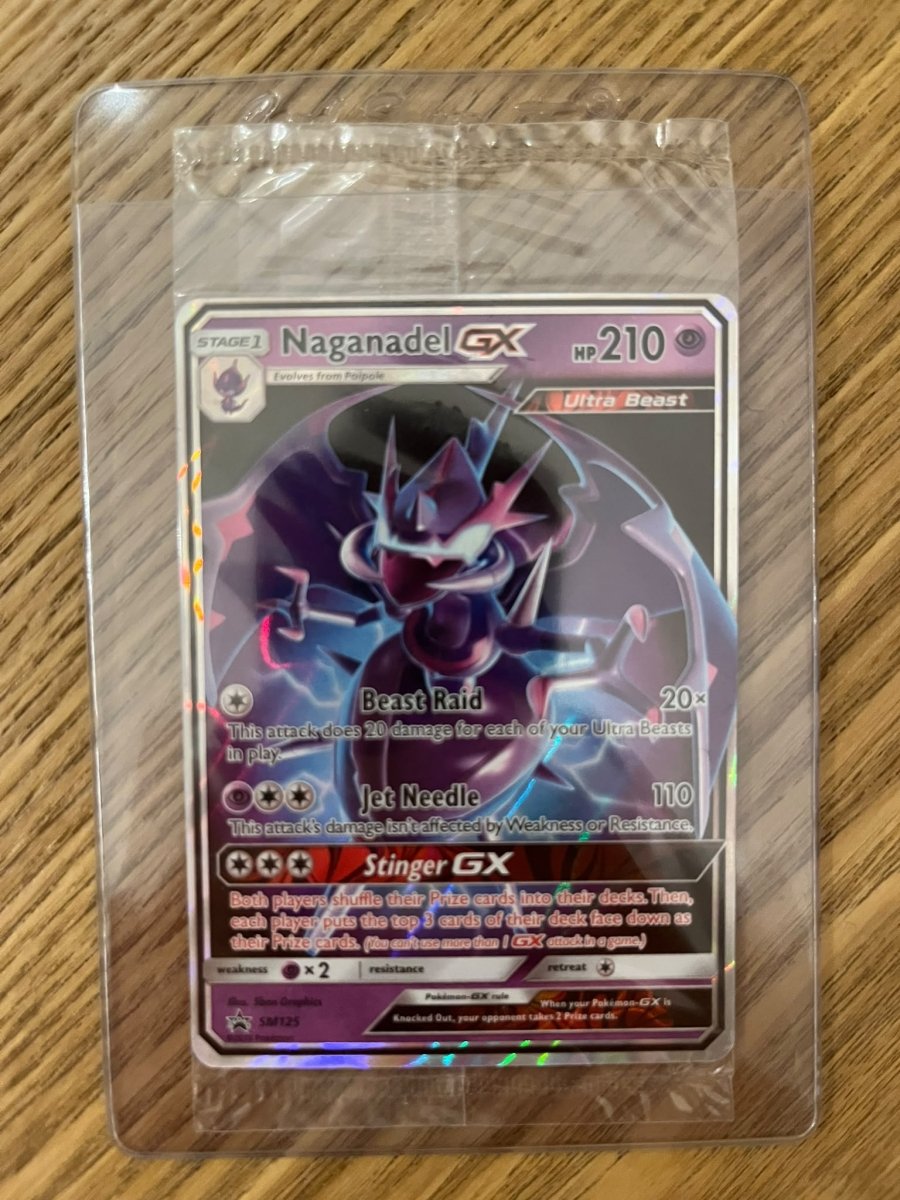 Naganadel GX SM125 Sun & Moon Promo Sealed NM SEALED by PokeCollect on MYNTED