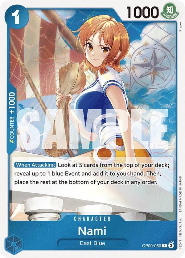 Nami (050) Emperors in the New World R OP09 - 050 by Schmutzfink TCG on MYNTED