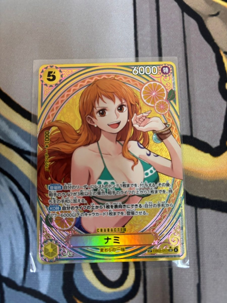 Nami EB03 - 053 SP Alt Art SR – Heroines Edition (Japanese) by Incognito TCG on MYNTED