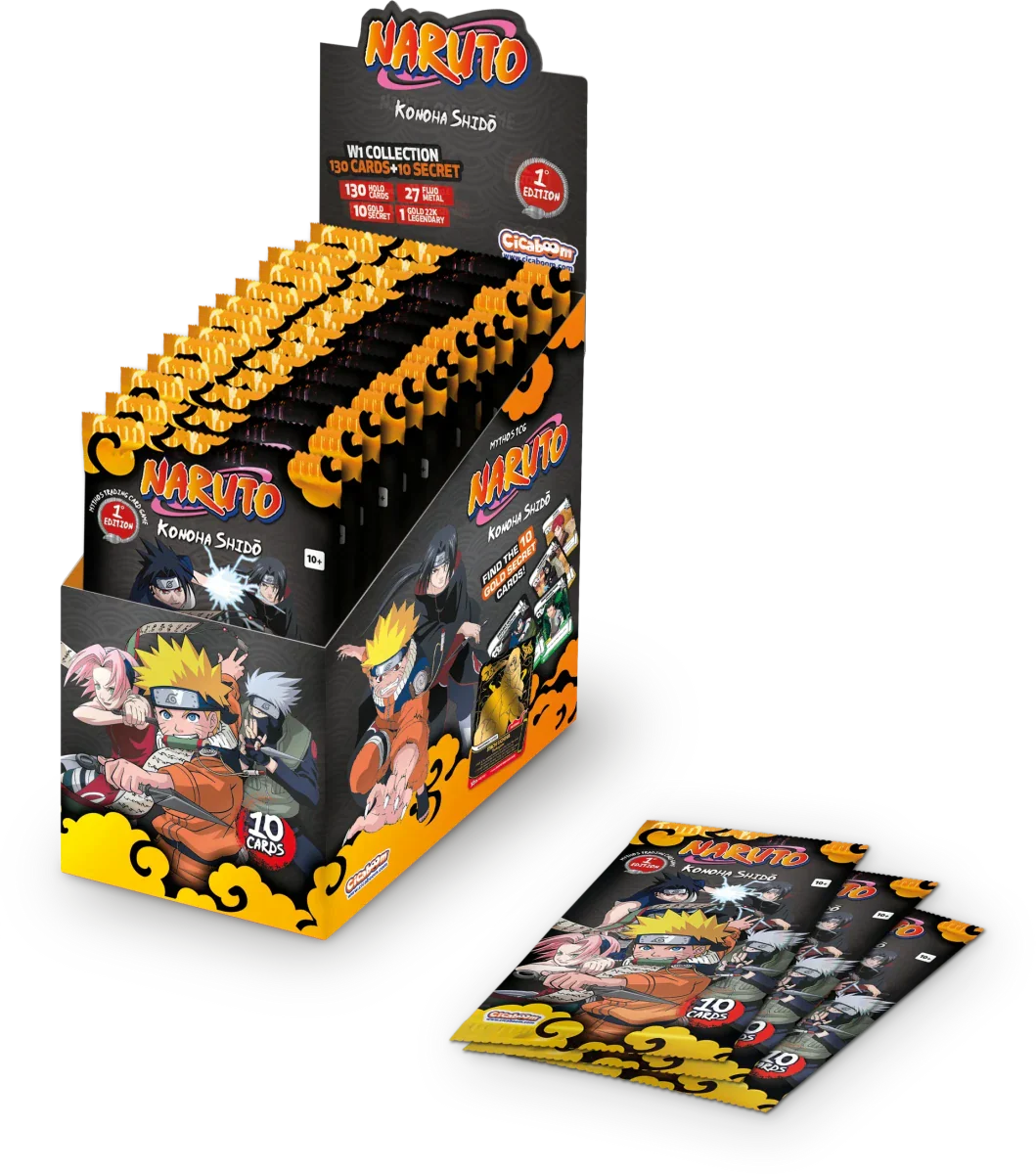 Naruto Mythos TCG Konoha Shido 1st Edition Booster Box English by Ihemesai Collections on MYNTED