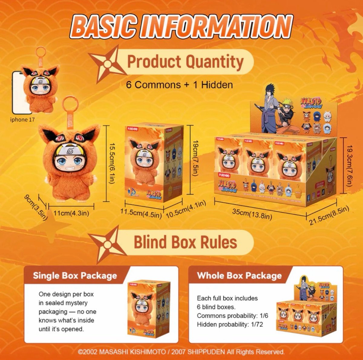 Naruto Vinyl Plush Blind Box P - 3126 – Puremind by Gamified on MYNTED