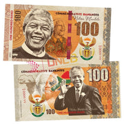 Nelson Mandela 100 Rands UNCB banknote by UNCB on MYNTED