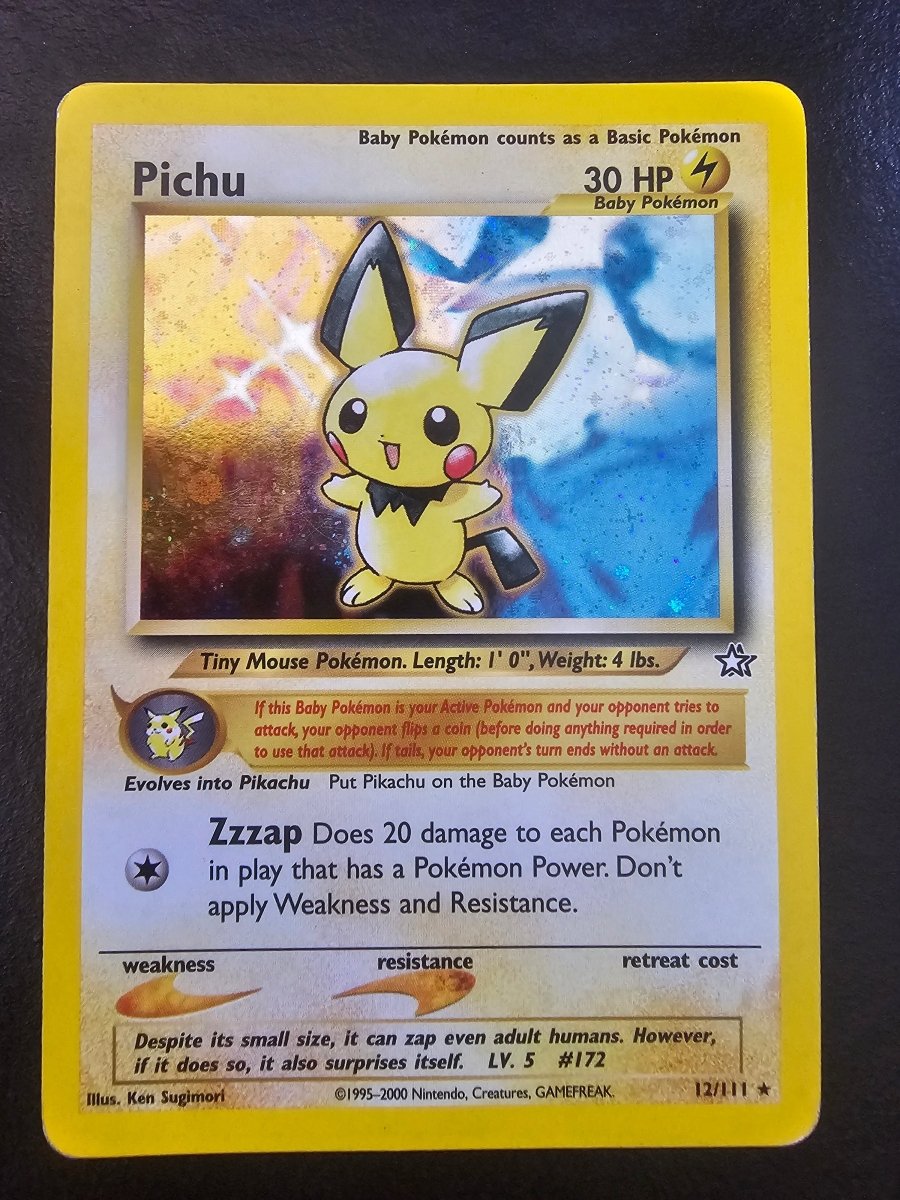 Neo Genesis Pichu 12 - MP by PlayVault on MYNTED