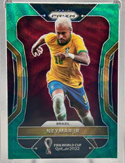 Neymar Jr. 2022 Prizm FIFA World Cup Green Wave by Rip and Collect on MYNTED