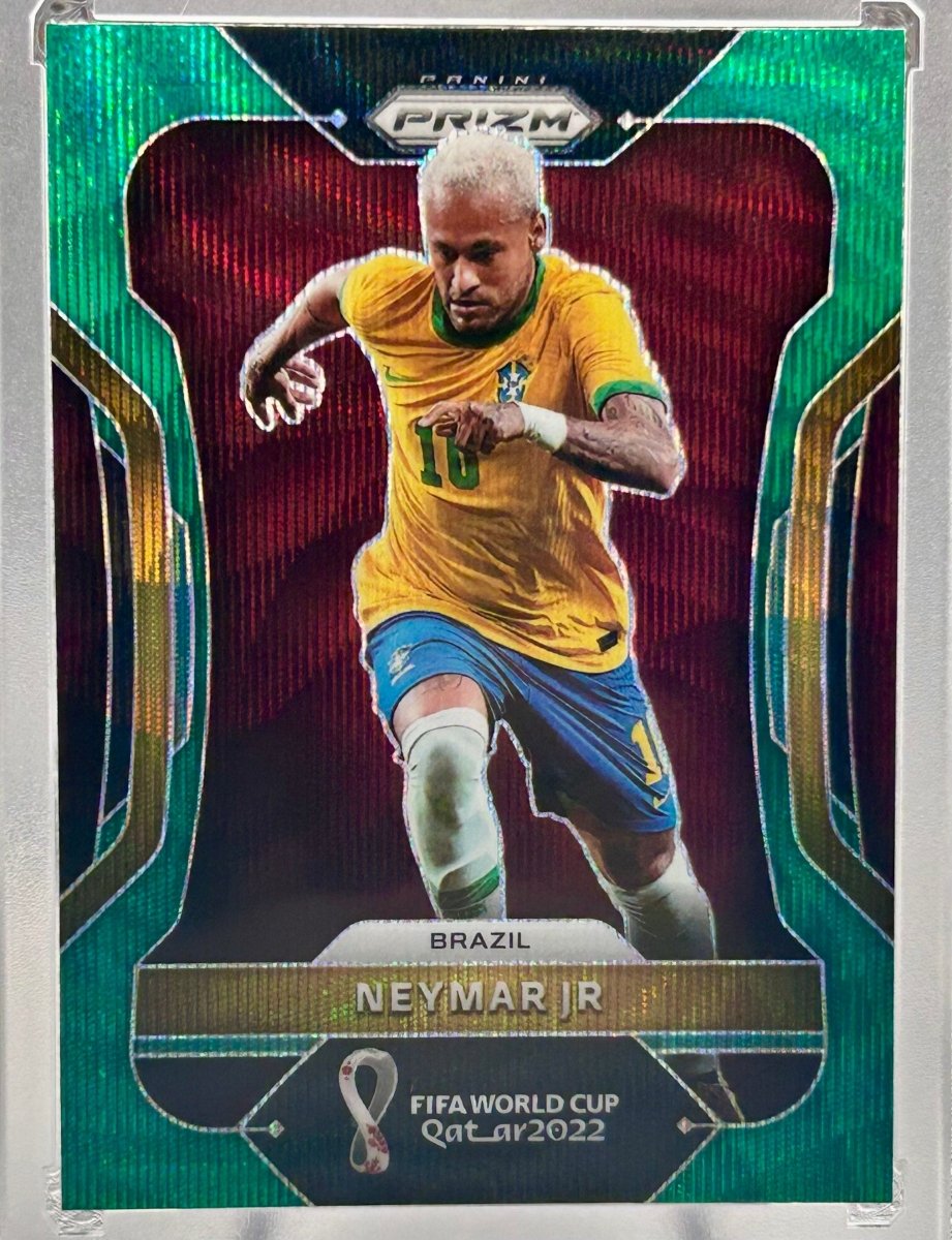 Neymar Jr. 2022 Prizm FIFA World Cup Green Wave by Rip and Collect on MYNTED