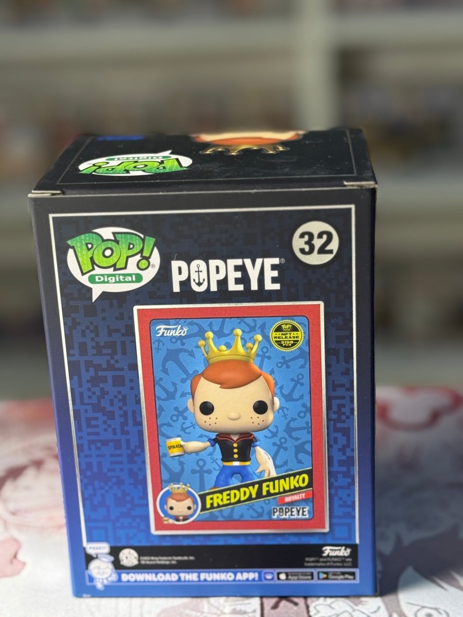 NFT Freddy Funko as Popeye by Luffy Collects on MYNTED
