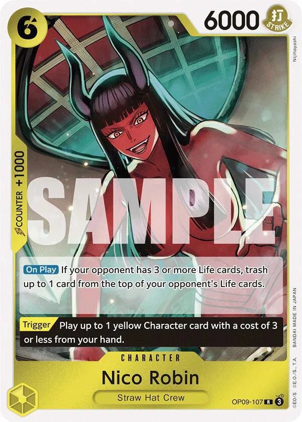 Nico Robin (107) OP09-107 (Emperors in the New World) by OP Strike TCG on MYNTED
