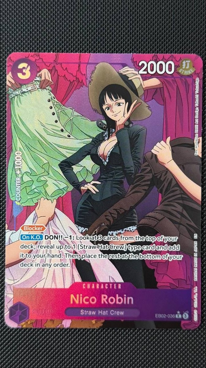 Nico Robin (Alternate Art) Extra Booster: Anime 25th Collection R EB02-036 by Nz TCG on MYNTED