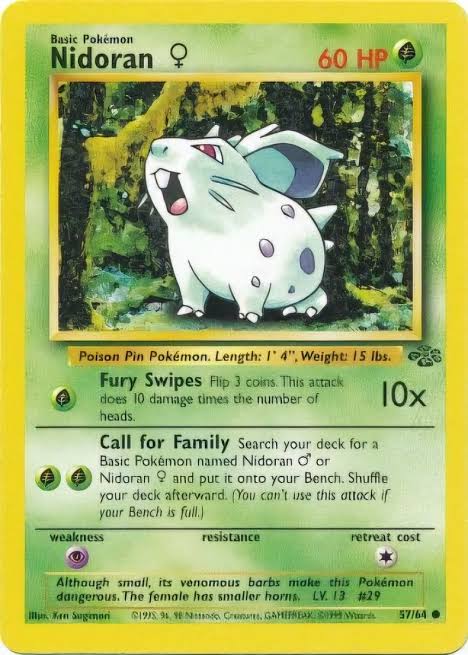 Nidoran Jungle (Unlimited) 57/64