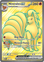 Ninetales ex - 186/165 - SV: Scarlet & Violet 151 (MEW) by Poké Dubai on MYNTED