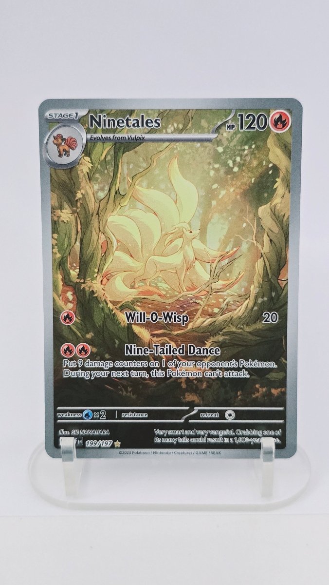 Ninetales - Obsidian Flames - IR 199/197 - English by MechaKai Collectibles on MYNTED