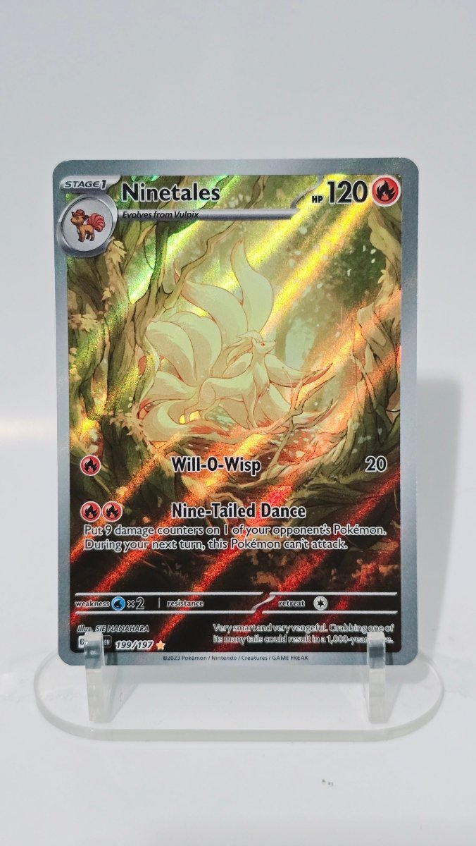 Ninetales - Obsidian Flames - IR 199/197 - English by MechaKai Collectibles on MYNTED