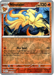 Ninetales [Reverse Holo] 17 Pokemon Surging Sparks by Moe‘s Vault on MYNTED