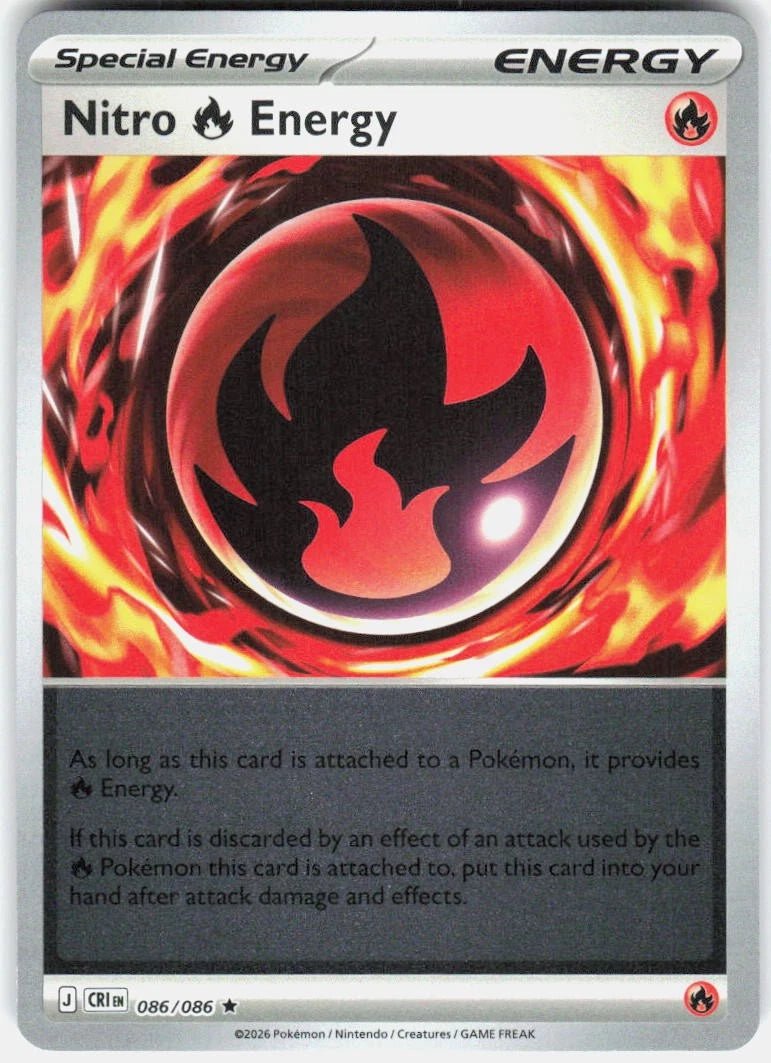 Nitro R Energy - 086/086 (Reverse Holo) - Chaos Rising (CRI) ME04 by SAFAQATI on MYNTED