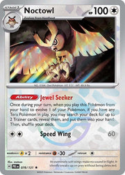 Noctowl - 078/131 (Poke Ball Pattern) - SV: Prismatic Evolutions (PRE) by SAFAQATI on MYNTED