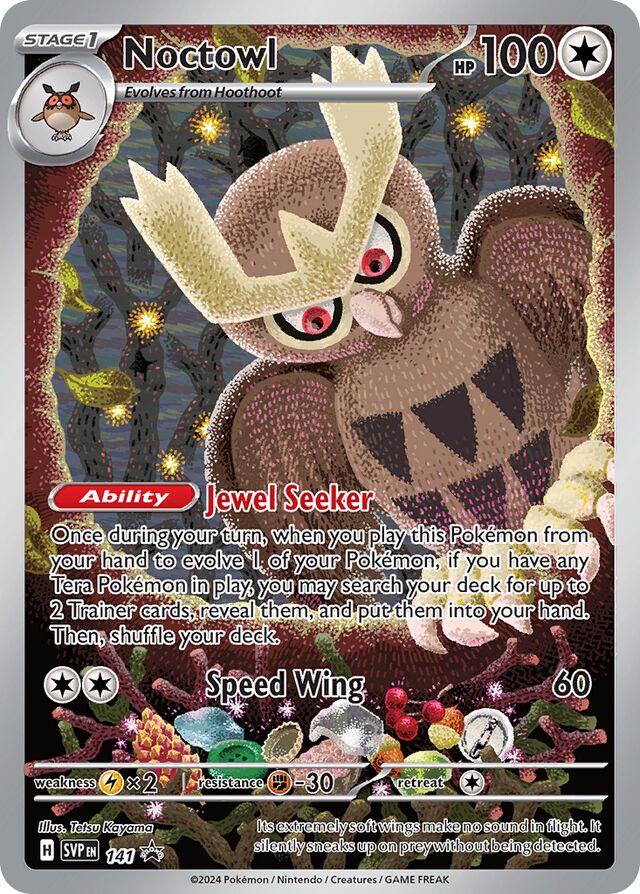 Noctowl 141 Black Star Promo (SEALED) by The Cardboard Grind on MYNTED