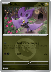Noibat (Energy Symbol Pattern) 156/217 Reverse Holo | Mega Evolution – Ascended Heroes by Worth the XP on MYNTED