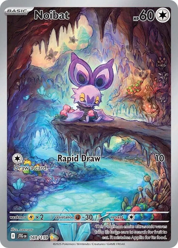 Noibat Journey Together Illustration Rare 169/159 by tradin9ape on MYNTED