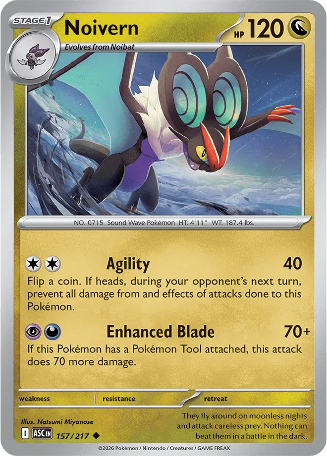 Noivern 157/217 (Ascended Heroes) by PokéPW on MYNTED