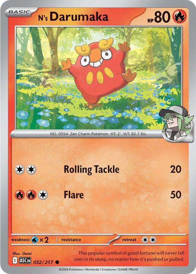 N's Darumaka - ME: Ascended Heroes (ASC) by TCGDON on MYNTED