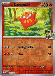 N's Darumaka [Reverse Holo] 26 Pokemon Journey Together by Moe‘s Vault on MYNTED