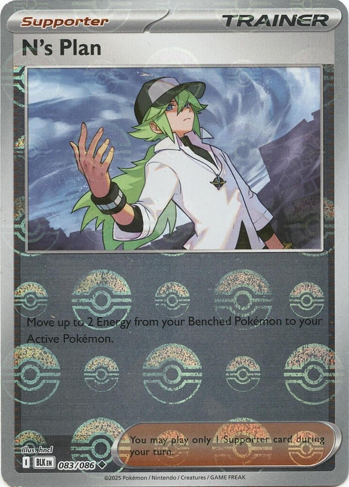N's Plan - 083/086 (Poke Ball Pattern) - SV: Black Bolt (BLK) by SAFAQATI on MYNTED