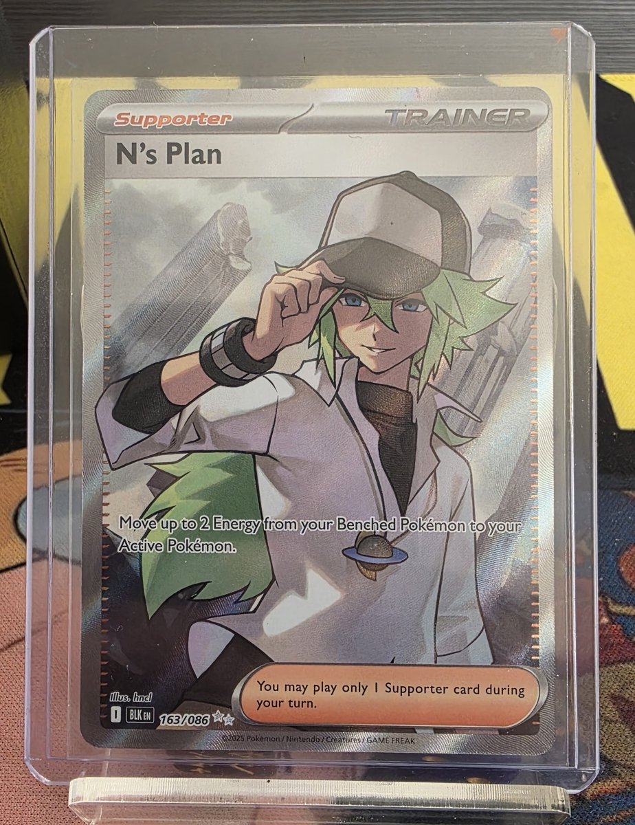 N's Plan 163/086 - Black Bolt by shad0wknightTCG on MYNTED