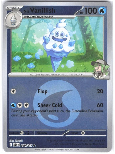 N's Vanillish - 050/217 (Energy Symbol Pattern) - ME: Ascended Heroes (ASC) by SAFAQATI on MYNTED