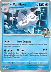 N's Vanilluxe 051/217 (Ascended Heroes) by PokéPW on MYNTED