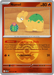 Numel - 027/217 - Reverse Holofoil (Quick Ball) by The Archive Stop on MYNTED