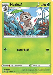 Nuzleaf - 011/185 - Reverse Holofoil by The Archive Stop on MYNTED