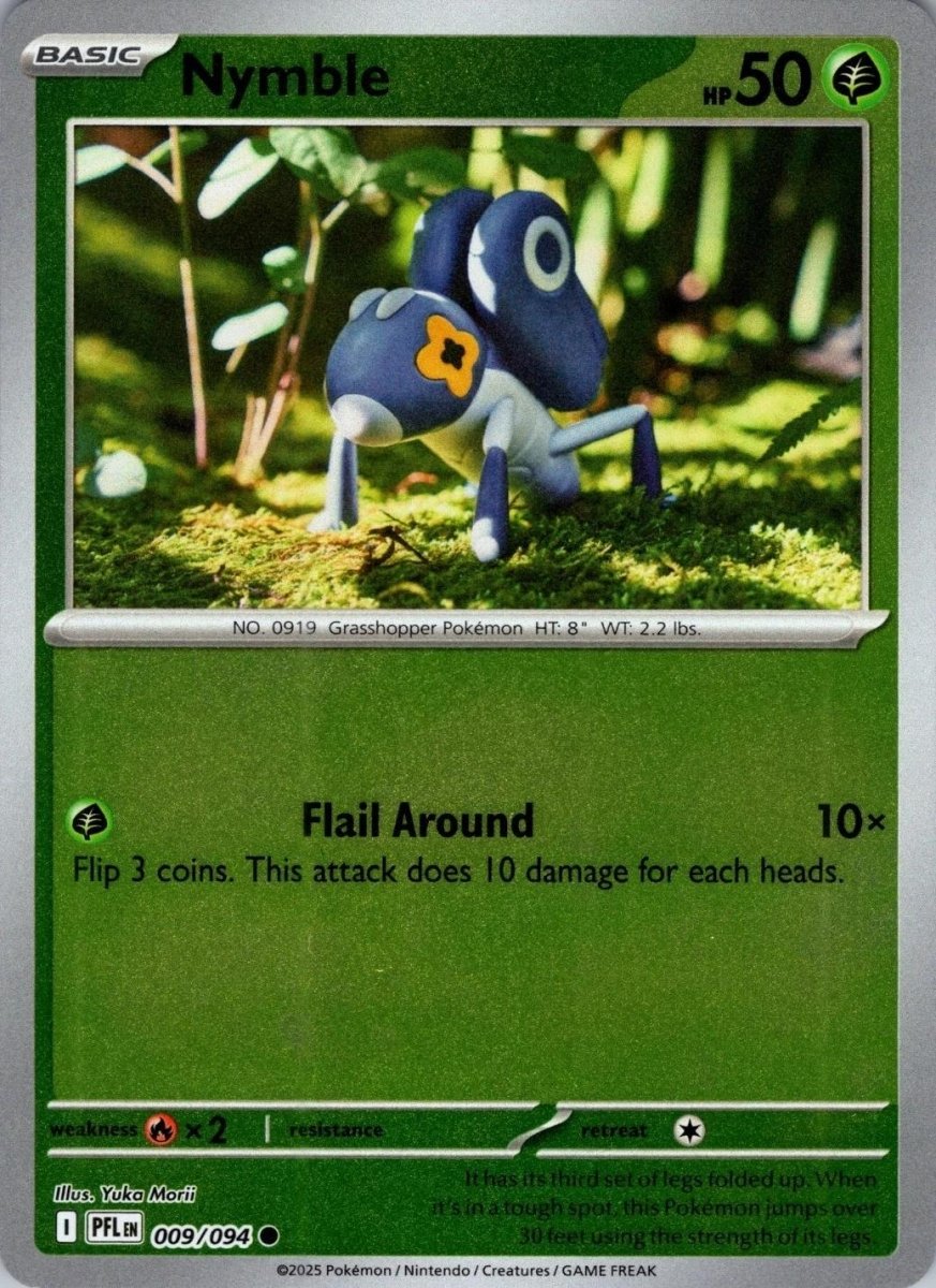 Nymble [Reverse Holo] 9 Pokemon Phantasmal Flames by Moe‘s Vault on MYNTED