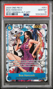 2024 ONE PIECE OP07-500 YEARS IN THE FUTURE #051 BOA HANCOCK MANGA ALTERNATE ART