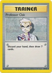 Professor OAK - 88/102 - Base Set (Unlimited) - LP