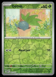Oddish 043/165 - Reverse Holo (Pokemon151) by The Cardboard Grind on MYNTED