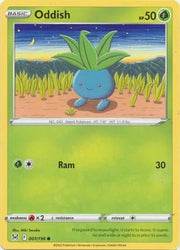 Oddish Lost Origin Common • 001/196 Reverse Holofoil by Shark Pop Culture on MYNTED