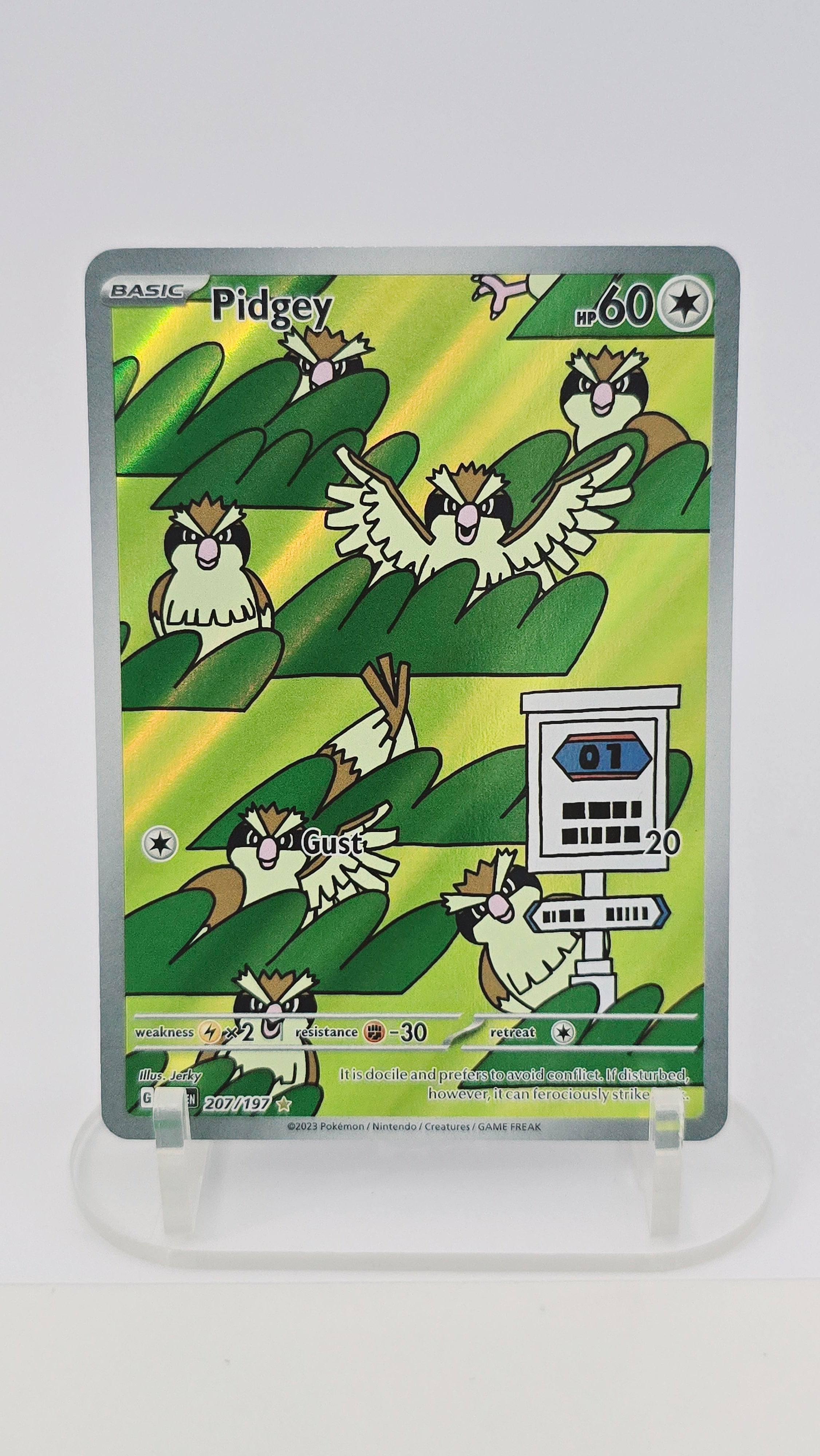 Pidgey - Obsidian Flames - IR 207/197 - English