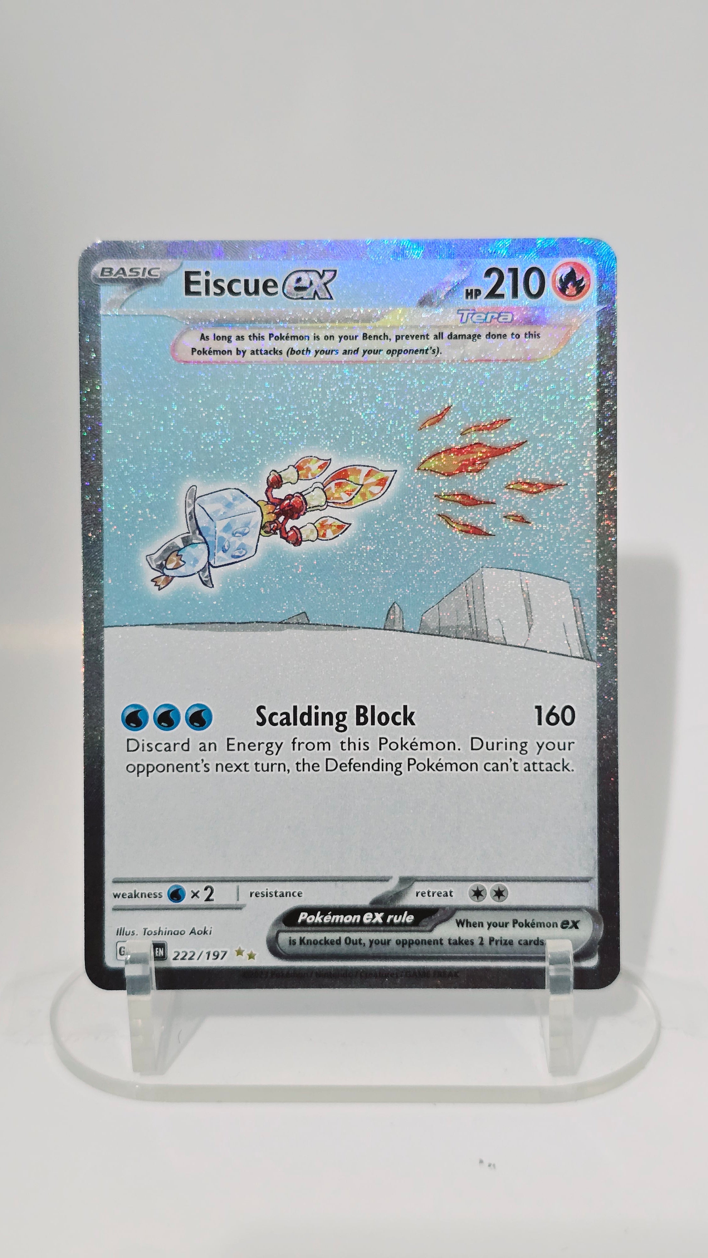 Eiscue ex - Obsidian Flames - SIR 222/197 - English