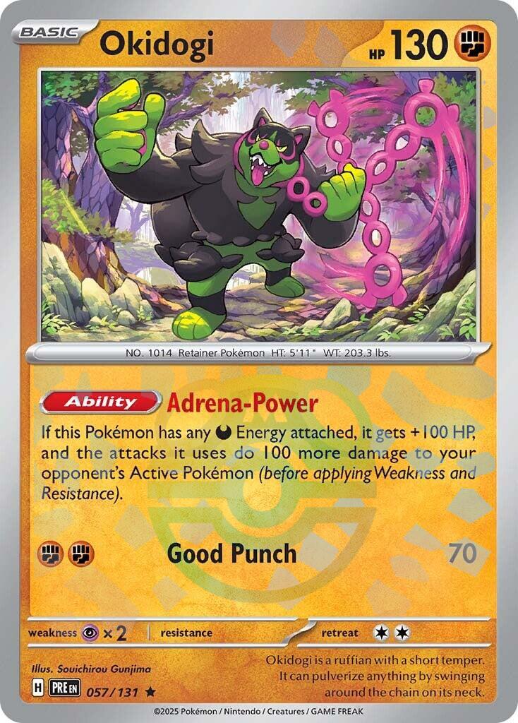 Okidogi [Master Ball] 57 Pokemon Prismatic Evolutions by Moe‘s Vault on MYNTED