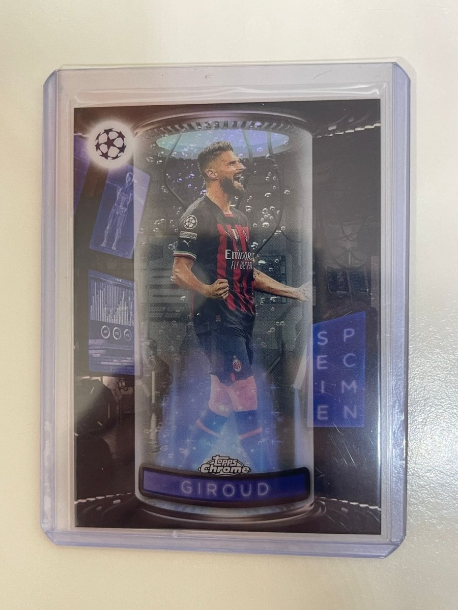 Olivier Giroud - 2022 - 23 Topps Chrome UCC Specimen Refractor by Card Market Ahuy on MYNTED