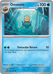 Omanyte 138/165 · Normal (SV: 151) by Devastation Collectibles on MYNTED