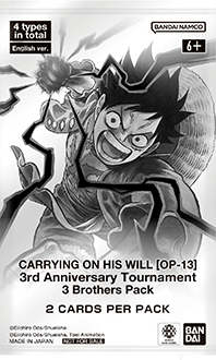 One Piece - 3rd Anniversary Tournament 3 Brothers Pack (1 Pack) - English by TCGDON on MYNTED