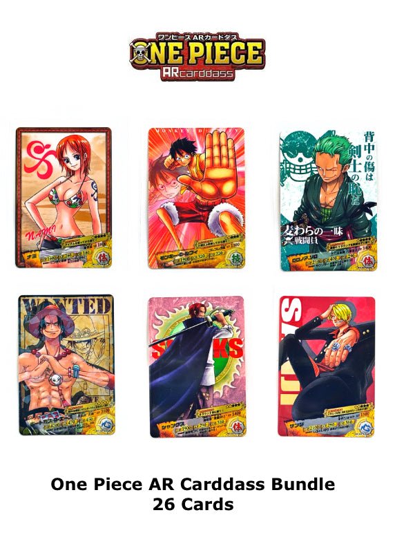 One Piece AR Carddass Bundle (2011–2012) – 26 Cards by TCGDON on MYNTED