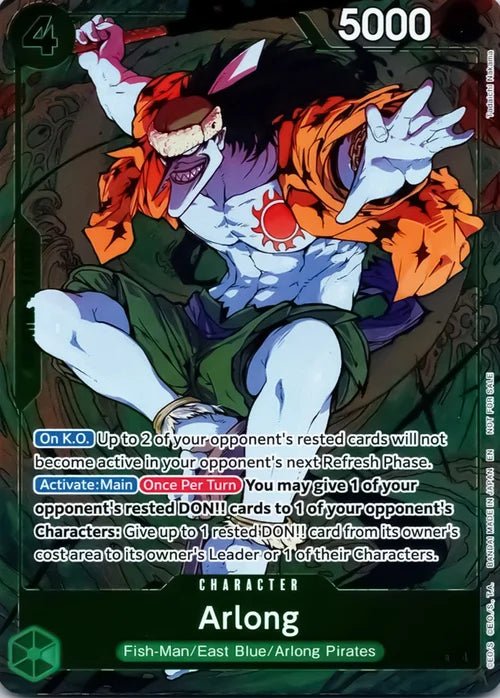 One Piece - Arlong (Dash Pack) - Adventure on Kami's Island (OP15 - EB04) by TCGDON on MYNTED