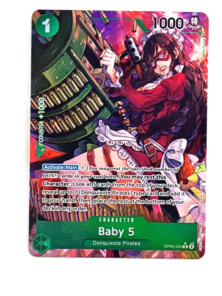 One Piece - Baby 5 (034) (Alternate Art) - Awakening of the New Era (OP05) by TCGDON on MYNTED