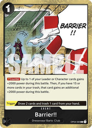 One Piece - Barrier!! (Jolly Roger Foil) - Premium Booster - The Best - (PRB - 01) by TCGDON on MYNTED